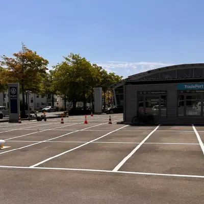 Parkplatzmarkierungen