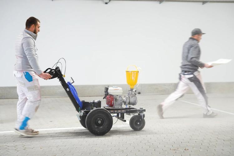 Parkplatzmarkierungen 2