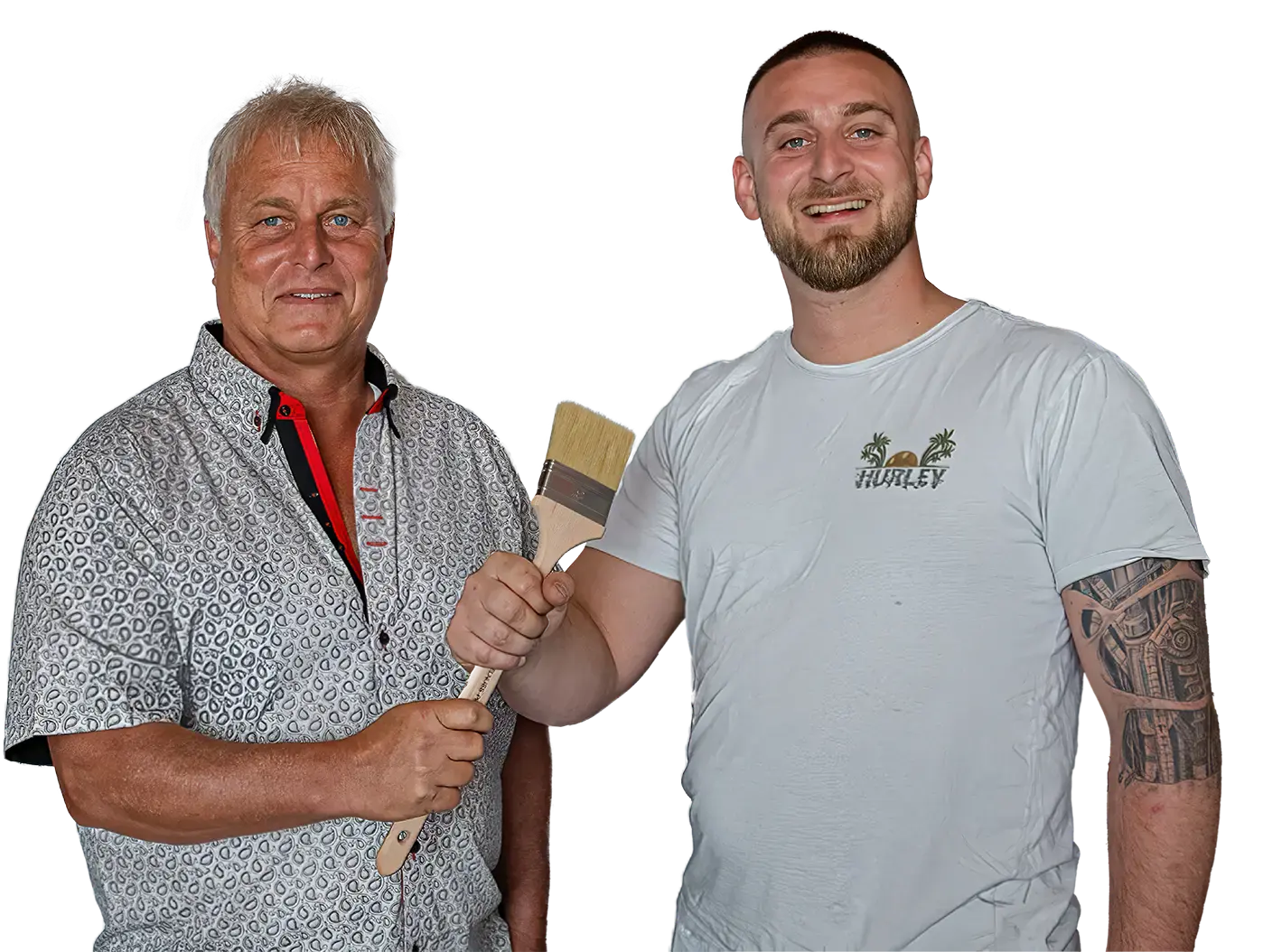 Pinselübergabe Ziegelmeier